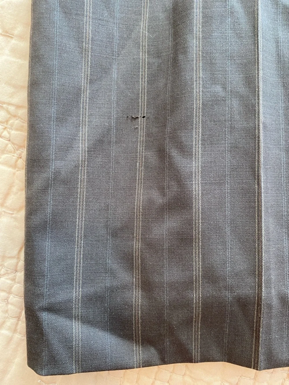 Banana Republic Brown Pinstripe Wide-Leg Trousers, Women’s Size 8 Short - Picture 7 of 13